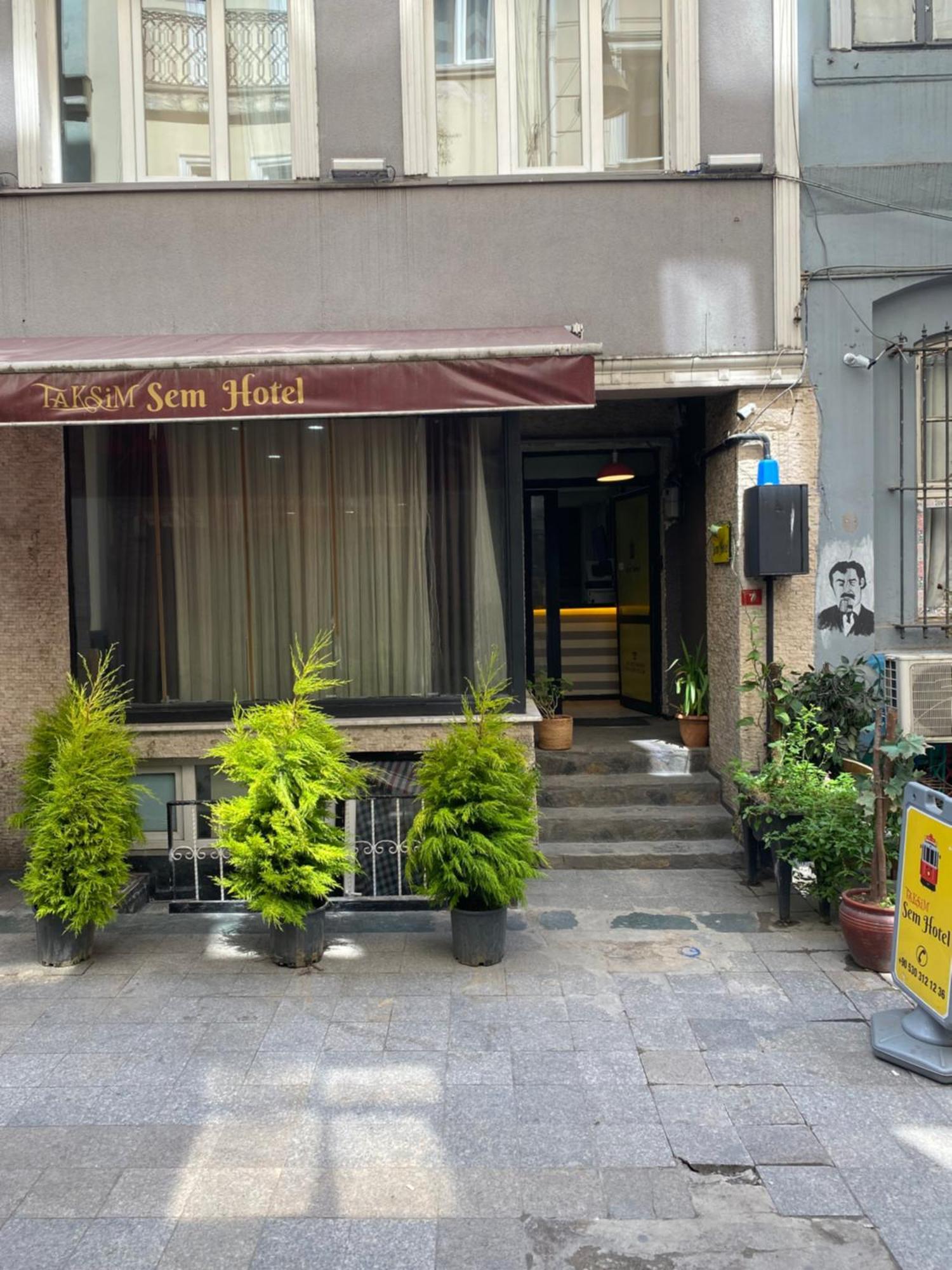 Taksim Sem Hotel Isztambul Kültér fotó